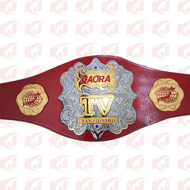 Champion Belt for All Japan Pro Wrestling GAORA TV Title Seiya Dupree Sushi Shuji