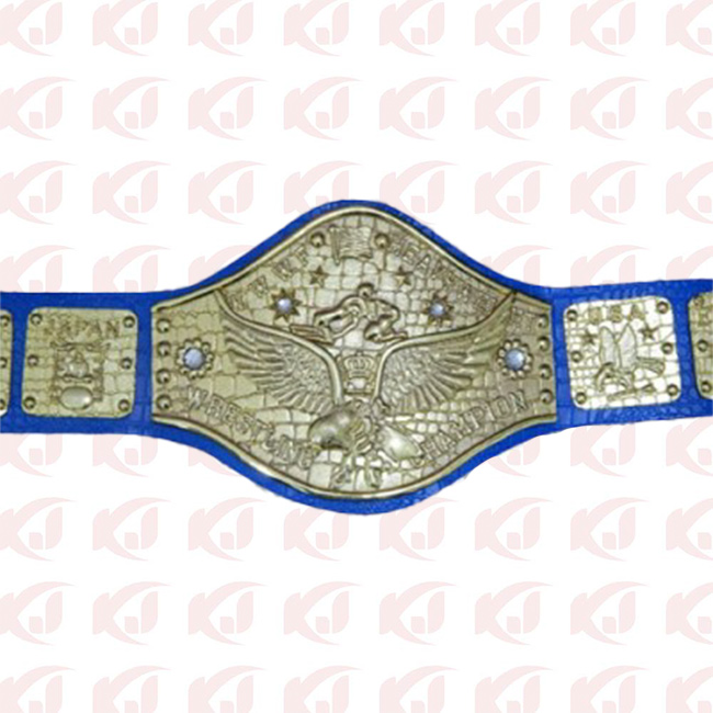 WWWF Heavyweight Title Wrestling Champion Belt owned by Bob Backlund