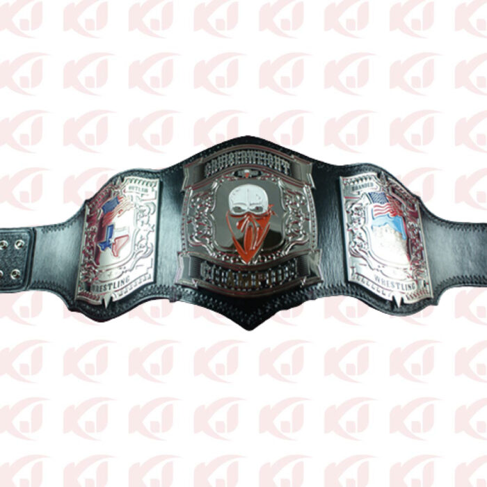 Branded Cruiserweight Title Belt for the Outlaw Wrestling Championship