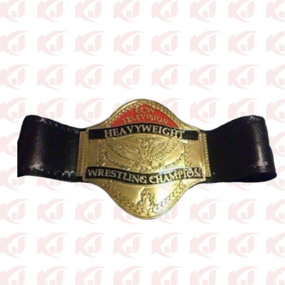 Champion Belt for ECW Television Heavyweight Wrestling Rob Van Dam Johnny Hotbody