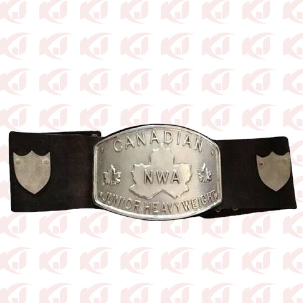 NWA Heavyweight Champion Belt Artemis Spen, an elite Canadian championship wrestler