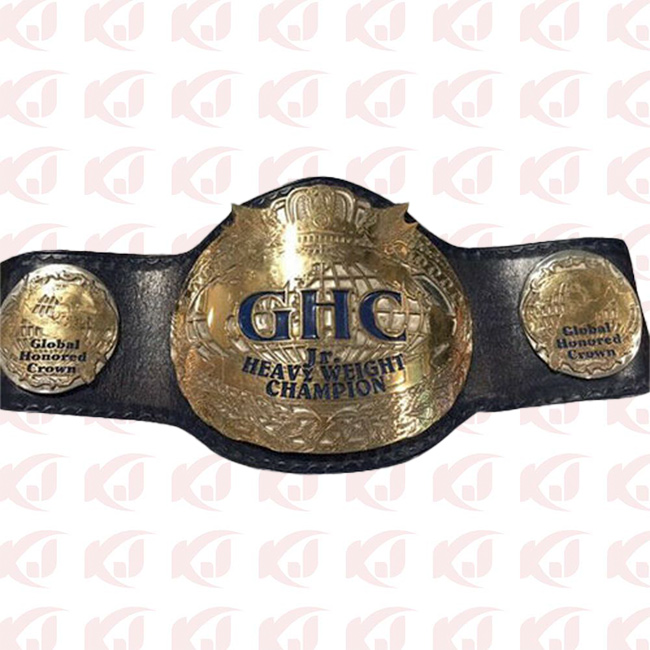 Belt Yoshinobu, the junior heavyweight wrestling champion, was honoured globally by GHC.