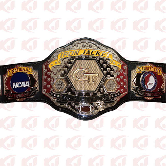 NCAA National Champions Belt with Iron Jacket