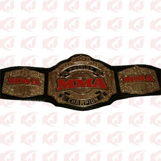 Adult Wrestling Champions Adult Replica Belt, 2 mm Brass MMA Champion Fresh