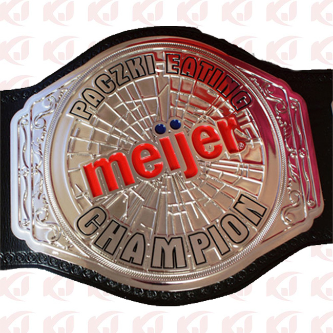 Meijer Eating Championship belt for wrestling