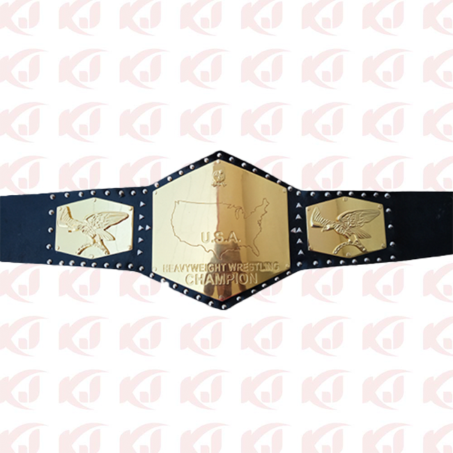 Dick The Bruiser Verne G, the NWA Detroit United States Heavyweight Championship belt