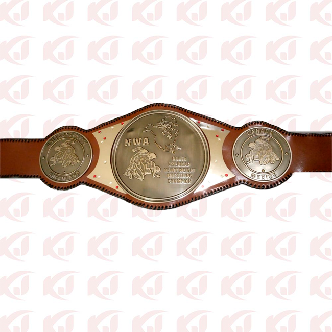 NWA Mid-South Champion Belt Old, Tri State Mid-American Heavyweight Title