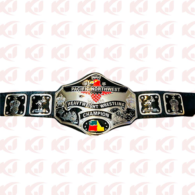 championship belt for heavyweight wrestling in the Northwest Pacific Kameroff Ivan Ed France