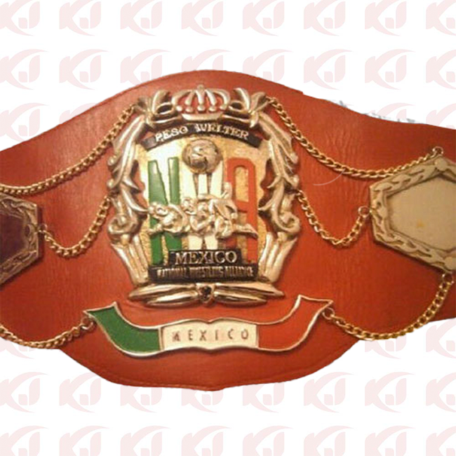 NWA Mexico Champion Belt for Peso Welter