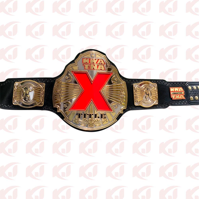 CNC-MADE NWA TNA X CHAMPIONSHIP BELT