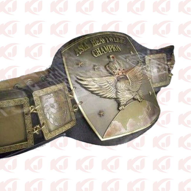 Tiger Jeet Singh, New Japan ProWrestling's NWF Asia Heavyweight Champion Belt