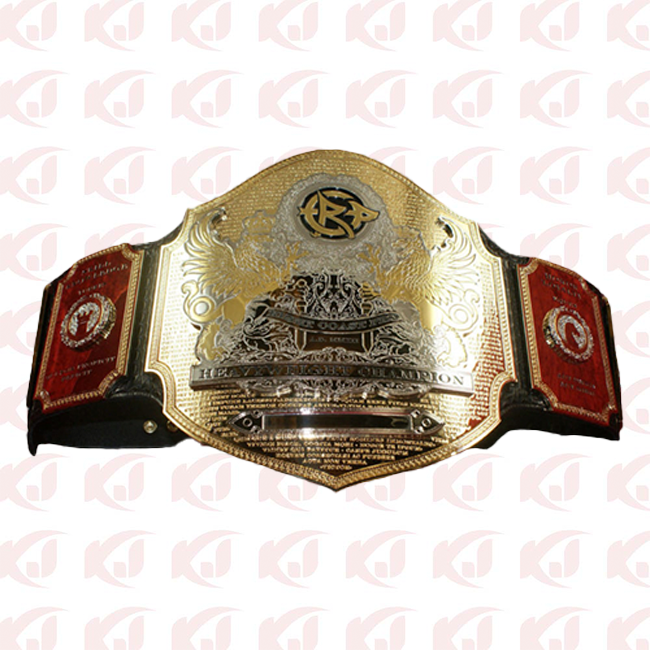 Title belt for the Right Coast Pro Heavyweight Wrestling Championship