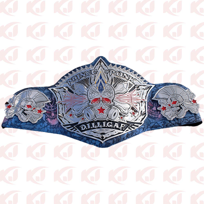 Champion belt for Shannon Moore's DILLIGAF Title