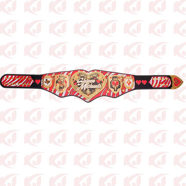 Title Belt Replica for the Shawn Michaels Signature Series Wrestling Championship