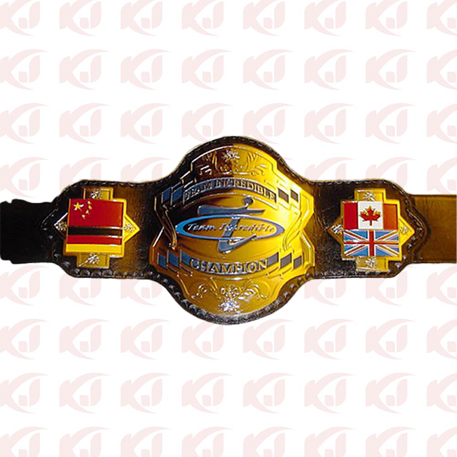 Champion Belt for Team Incredible