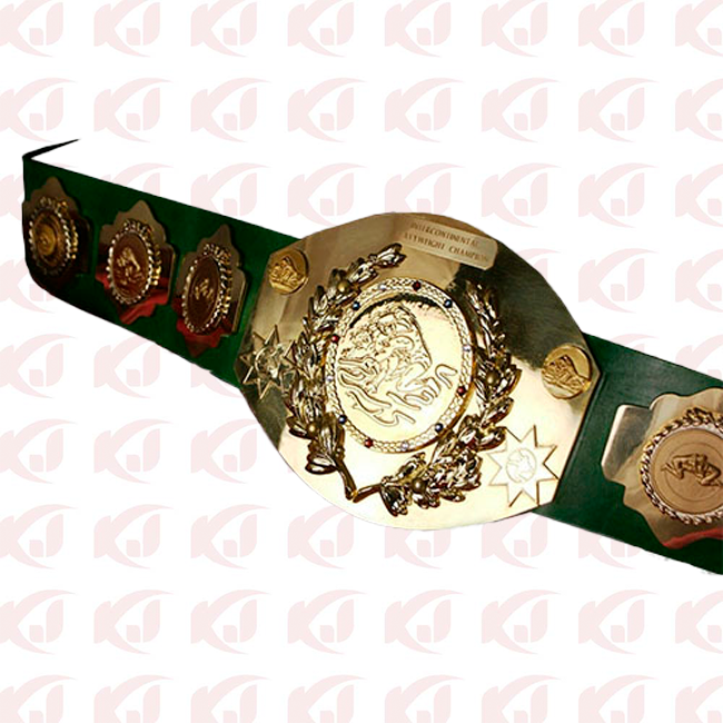 Belt Texas, the Intercontinental Heavyweight Wrestling Champion in the Tito Santana Style