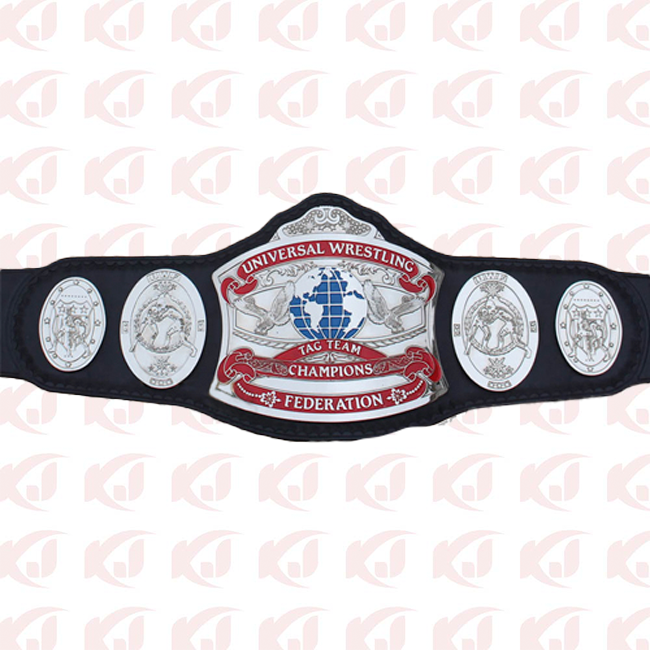 Replica title belt for the UWF Tag Team Heavyweight Championship