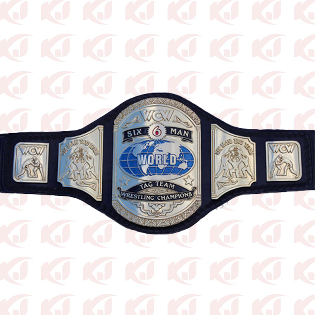 Replica belt for the WCW Six Man Tag Team Championship