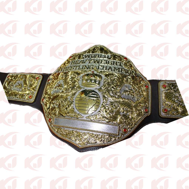 WCW World Heavyweight Champion Belt Flair, Big Gold World Championship Wrestling