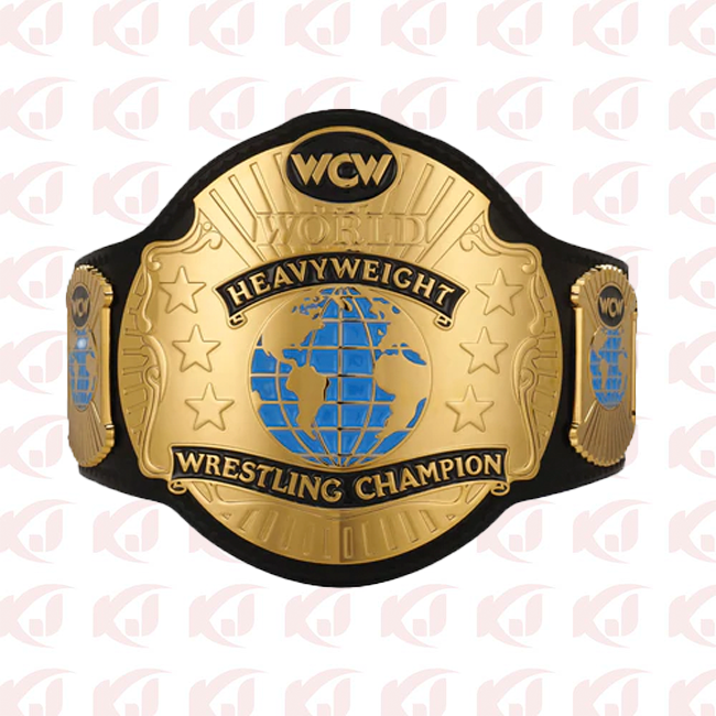 Replica of the WCW World Heavyweight Wrestling Championship Belt of titles