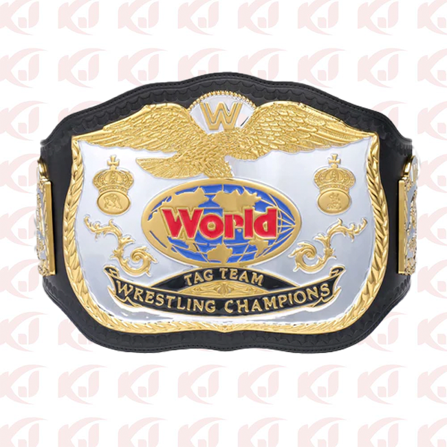 Title replica of the WWE Classic World Tag Team Championship