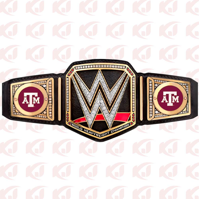 Texas AM WWE Championship Aggies Title Belt Replica