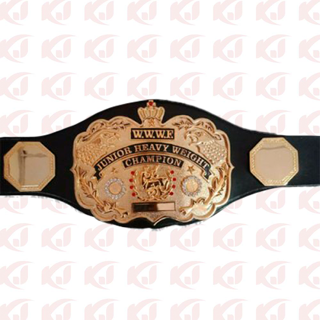 Tatsumi Fujinami NJPW Japan Junior Heavyweight Wrestling Champion Belt WWWF