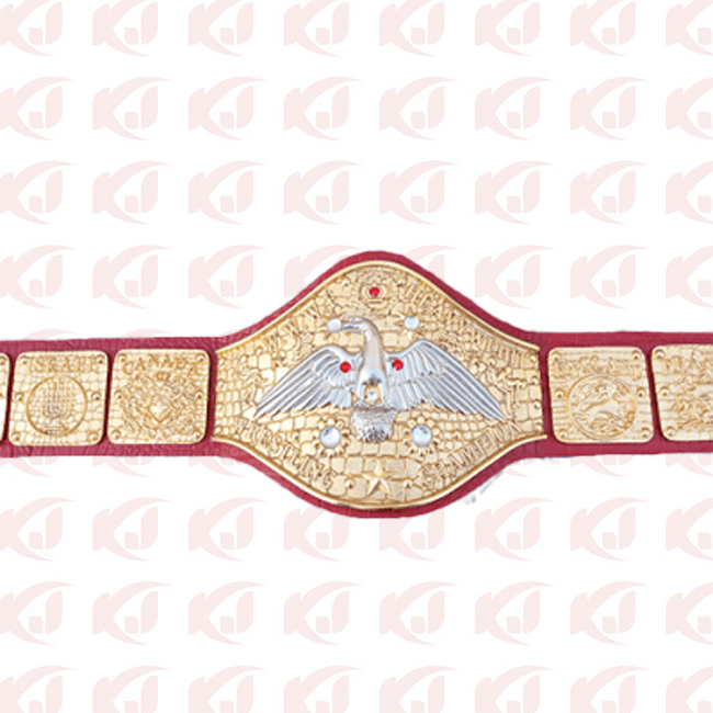 World Championship of the WWWF Pedro Morales Heavyweight Wrestling Champion Belt