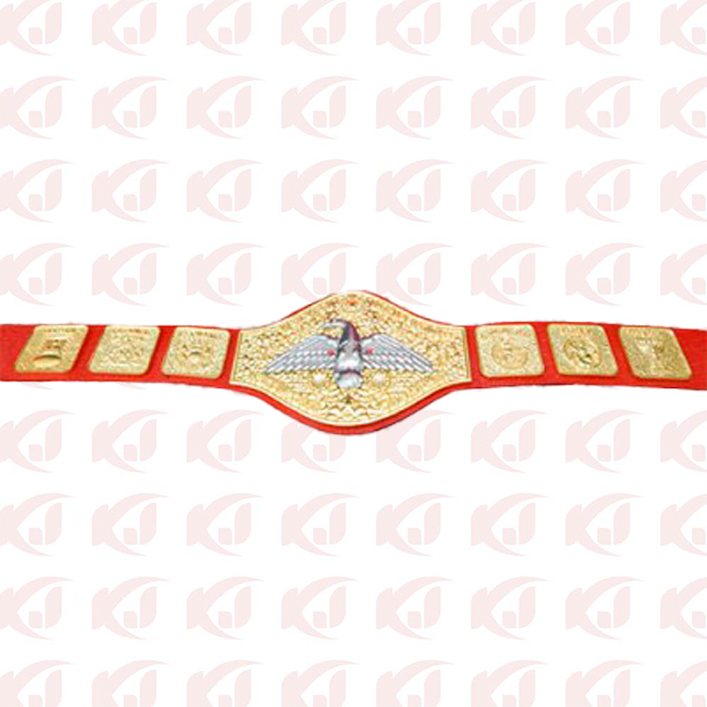 Puerto Rico Championship: WWWF Pedro Morales Heavyweight Wrestling Champion Belt