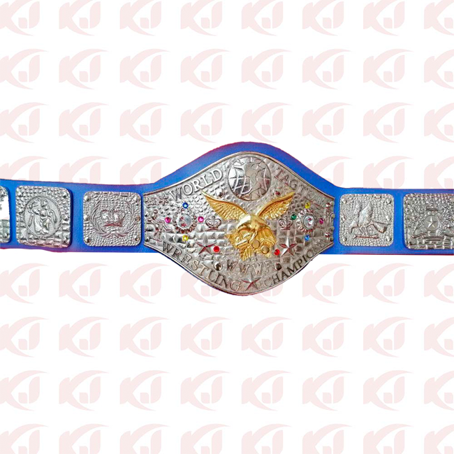 Rick Martel of WWWF Mulkovich, Martels Champions, WWF Tag Team Championship Belt