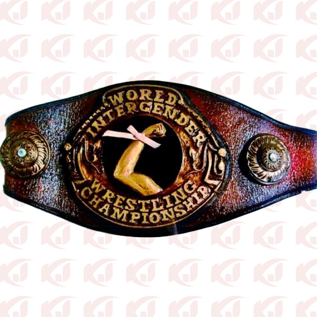 Belt of the World Intergender Wrestling Champion Andy Kaufman Rhodes, Cody Cross-Gender