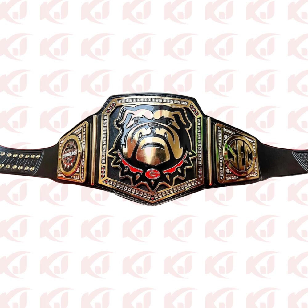 Title Belt Replica 4 for the Georgia Bulldogs National Customised Championship