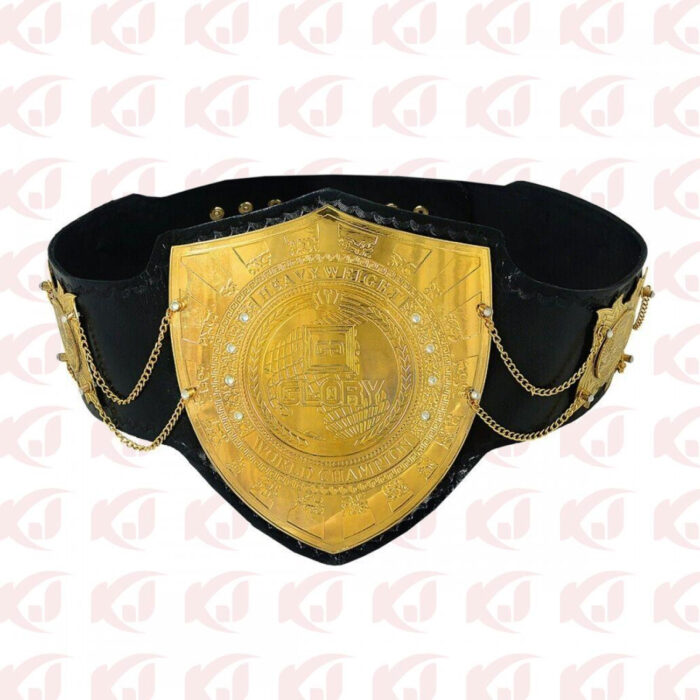 Glory World Heavyweight Championship Belt for Kickboxing and Wrestling