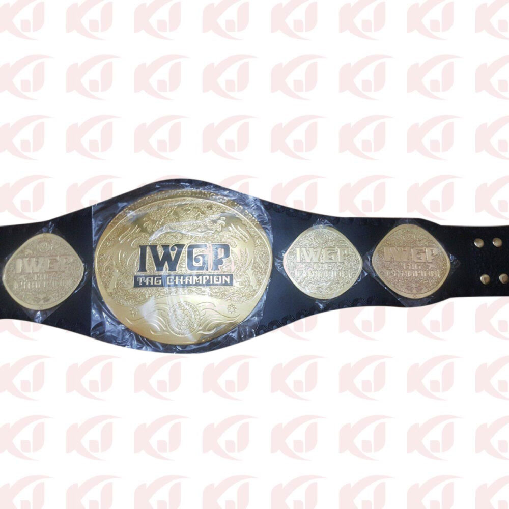 Belt of the IWGP TAG TEAM Brass Championship